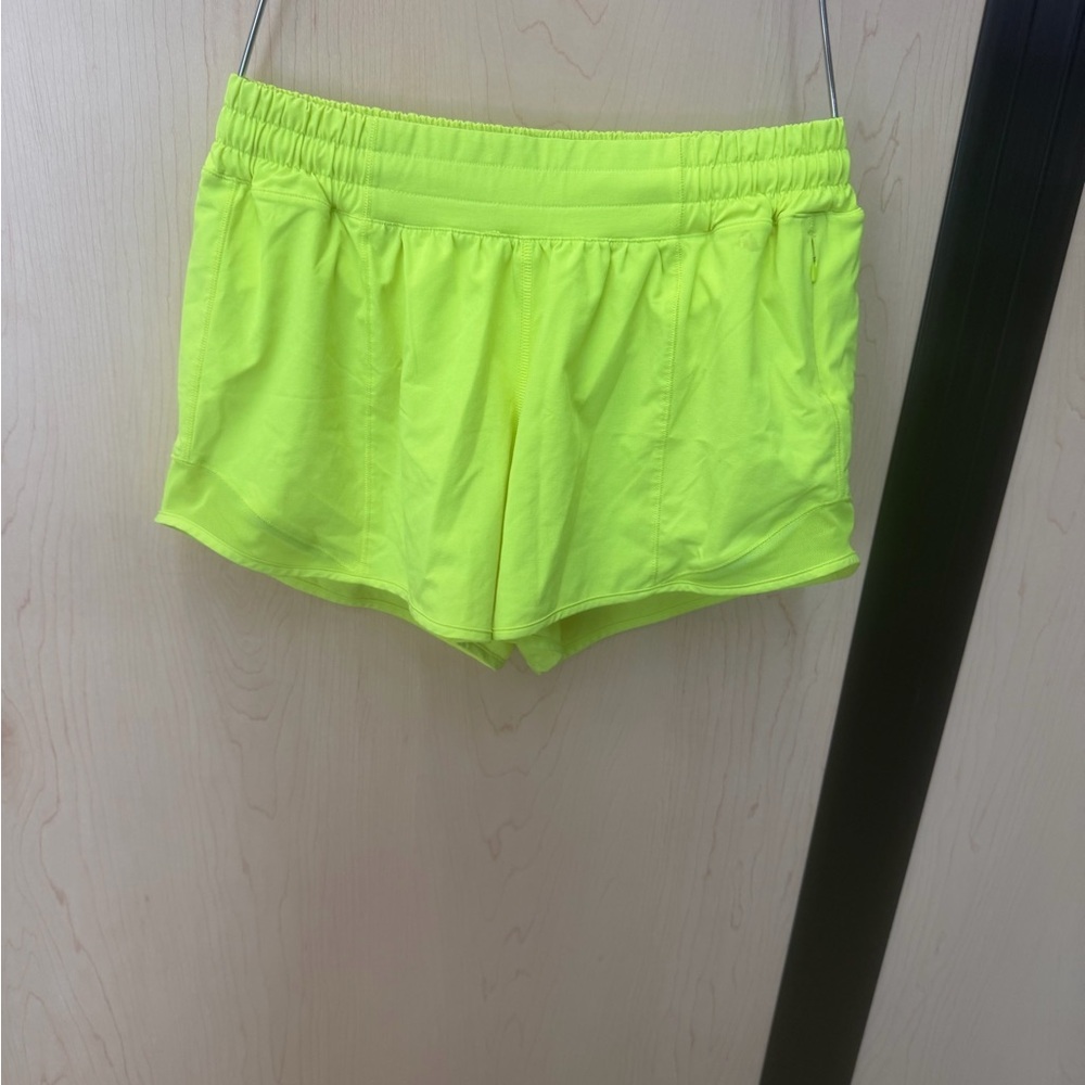 Neon lululemon Green Women's Shorts